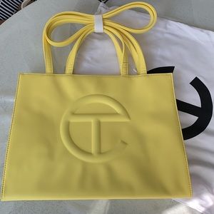 Yellow “Margarine” Medium Telfar Bag